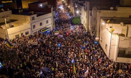 Des centaines de personnes ont manifesté à Béjaïa pour soutenir les Rifains