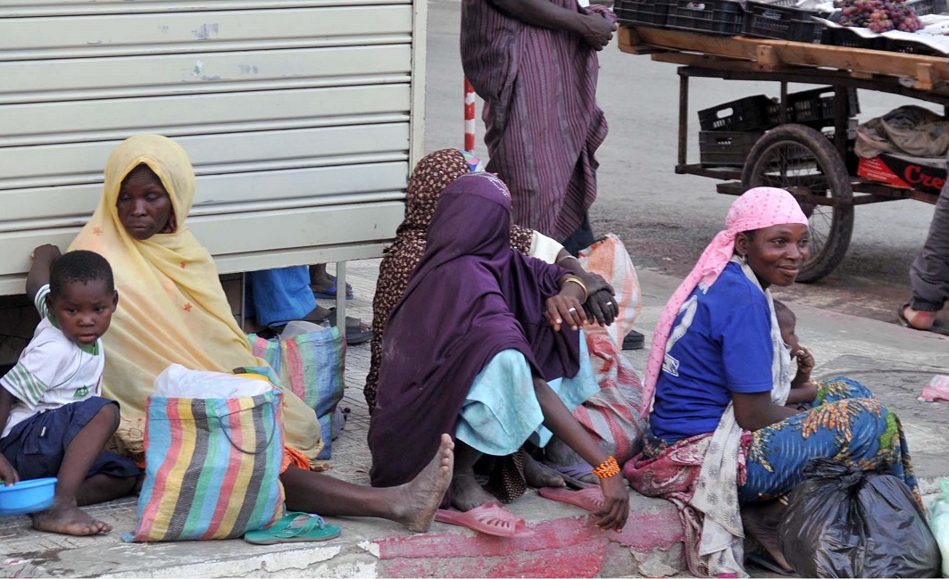 Déplacés africains Algérie