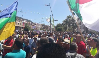 Un millier de manifestants à Béjaïa pour soutenir le projet de Cevital