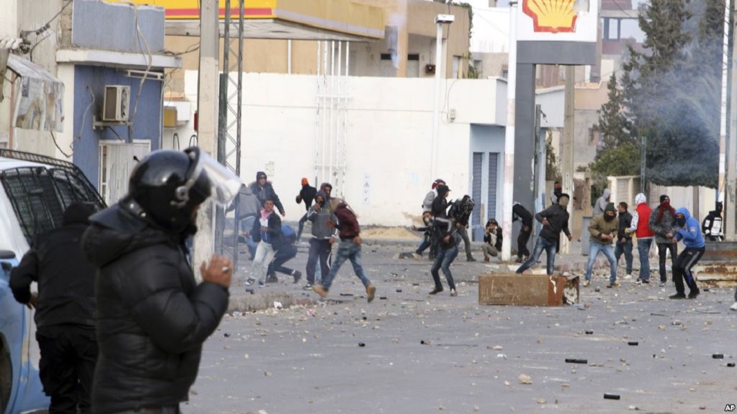 tunisie heurts
