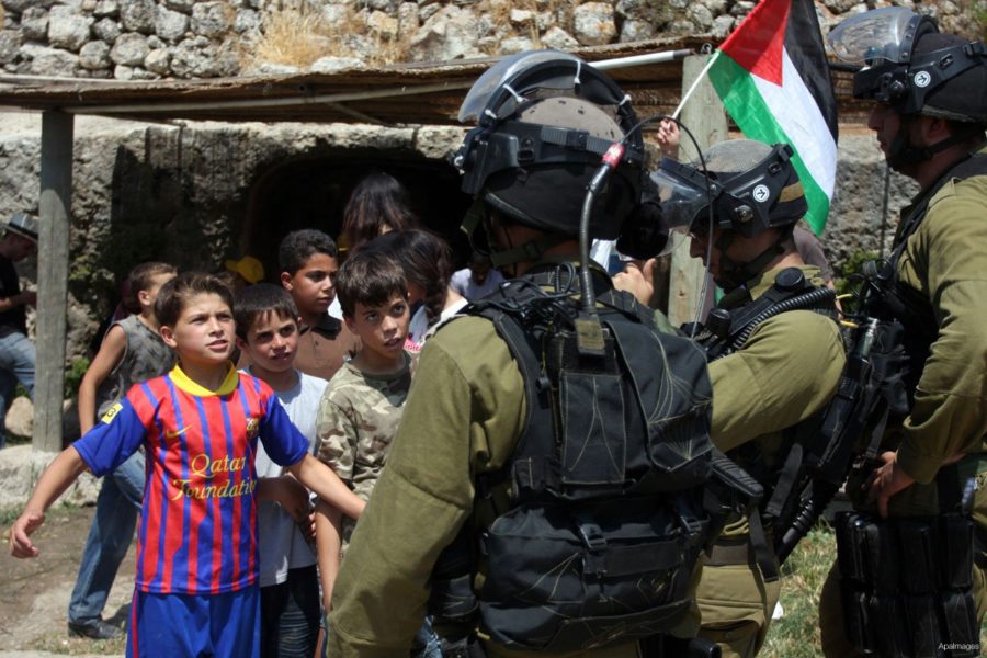Enfants palestiniens poison