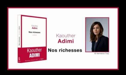Kaouther Adimi en lice pour les prix Renaudot et Goncourt 2017