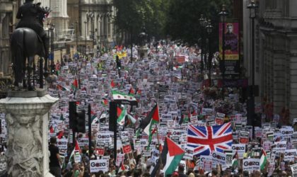 200 000 personnes manifestent à Londres pour la Palestine