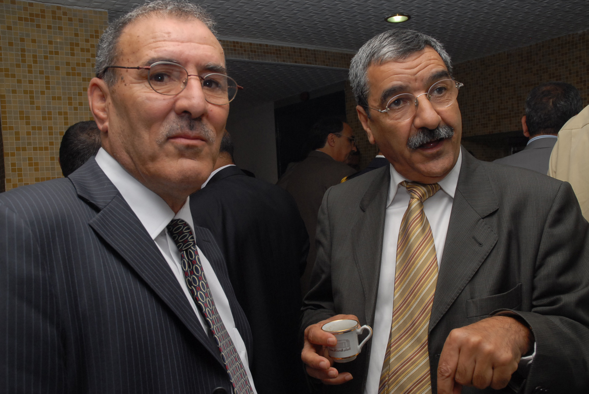 Nordine Aït Hamouda et Saïd Sadi. New Press