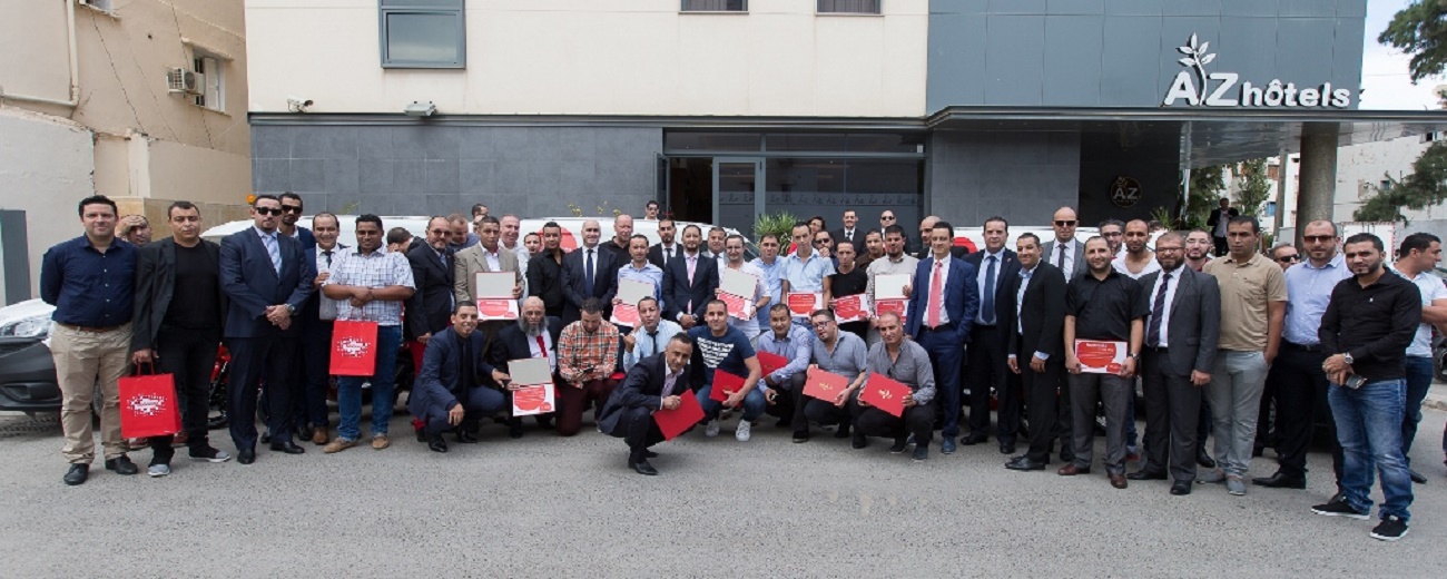 Ooredoo récompense les Espaces Services lauréats de son challenge «Terbah Dima Plus»