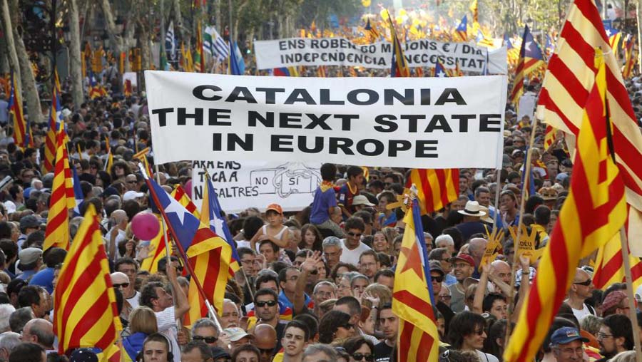 manifestation Catalogne