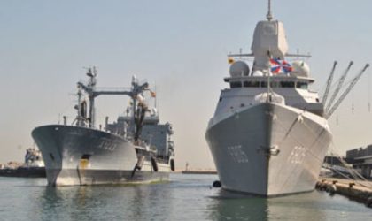 Le premier groupe naval de l’OTAN «SNMG-1» fait escale au port d’Alger