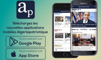 Algeriepatriotique lance ses applications Androïd et IOS