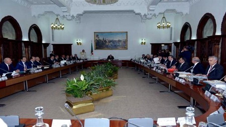 Bouteflika Conseil des ministres