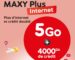 MAXY Plus d’Ooredoo :  plus d’Internet et crédit doublé 