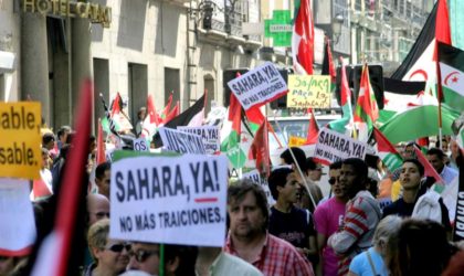 Espagne : des milliers de manifestants en faveur d’un référendum d’autodétermination au Sahara Occidental