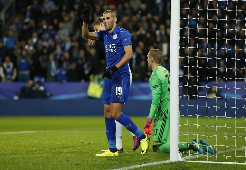 Slimani ne s'est pas mis en évidence depuis son arrivée en Angleterre