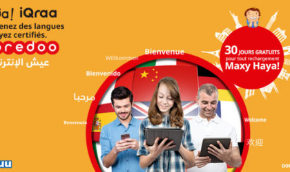 Ooredoo lance une promotion sur son service d’apprentissage des langues