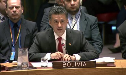 L’ambassadeur de la Bolivie à l’ONU : «La décision américaine est une menace pour la sécurité internationale»