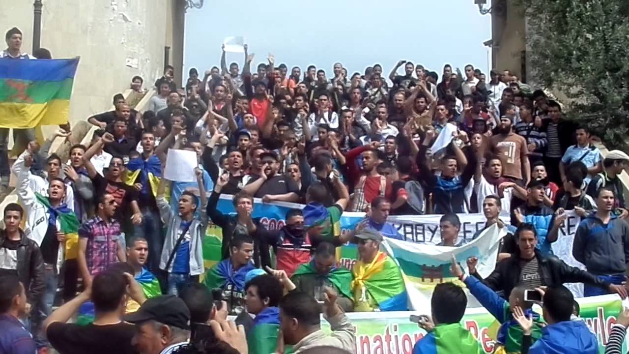 Lors d'une précédente manifestations des étudiants à Bouira. D. R.