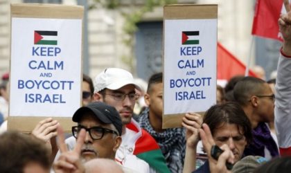 Appel au boycott des produits israéliens en France