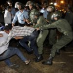Un répression féroce s'abat sur les manifestants marocains. D. R.