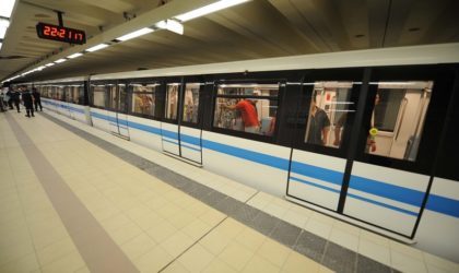 Métro d’Alger : deux nouvelles extensions seront opérationnelles en janvier 2018