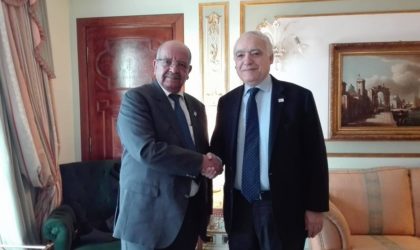 Messahel s’entretient à Rome avec Angelino Alfano et Ghassane Salame