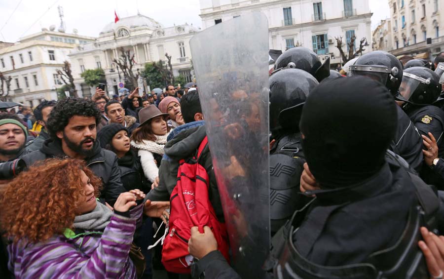 Manifestation Tunisie