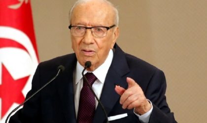 Troubles en Tunisie : le président Béji Caïd Essebsi critique la presse étrangère