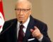 Troubles en Tunisie : le président Béji Caïd Essebsi critique la presse étrangère