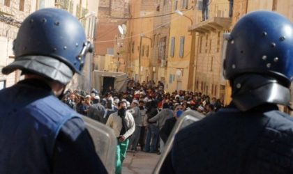 Ghardaïa : les autorités locales interdisent les marches sur la voie publique