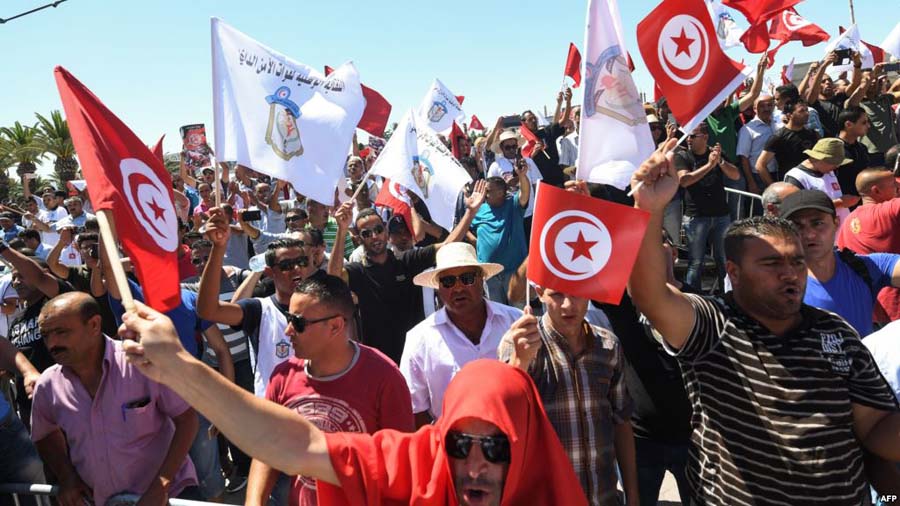 manifestations Tunisie