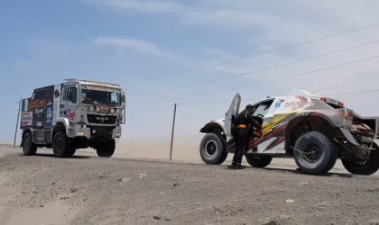 Images exclusives de la 5e étape du rallye Paris-Dakar avec notre compatriote Ramzi Osmani