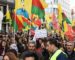 Des milliers de Kurdes manifestent contre Erdogan