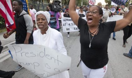 Les haïtiens des Etats-Unis protestent contre les propos de Trump