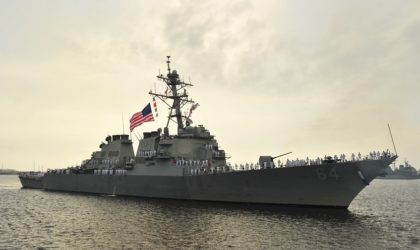 Des navires de la Marine américaine détectés en mer Noire