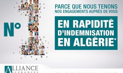 Alliance Assurances le numéro un en rapidité d’indemnisation en Algérie