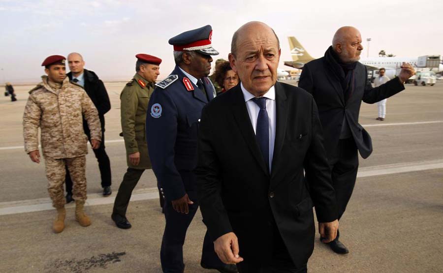 Le Drian Tripoli