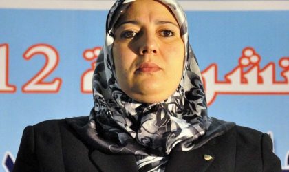 Naïma Salhi sifflée par des militants lors du 1er congrès national de TAJ
