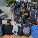 lycéens Alger sit-in enseignants révoqués