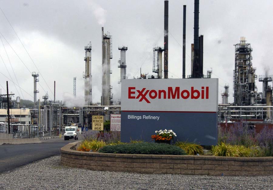 hydrocarbures Exxonmobil