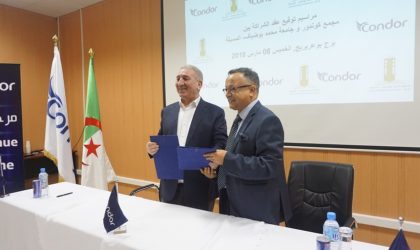Le groupe Condor signe un partenariat avec l’Université Mohamed-Boudiaf de M’sila