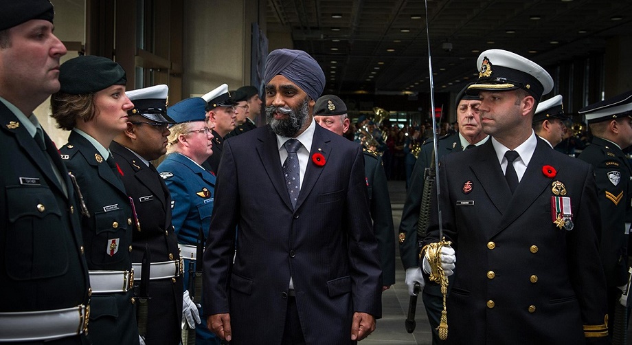 Sajjan Canada Casques bleus Mali Minusma