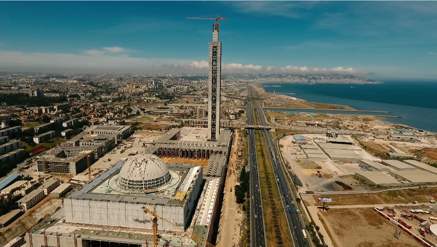 Grande Mosquée d’Alger : les plans d’aménagement extérieurs en préparation