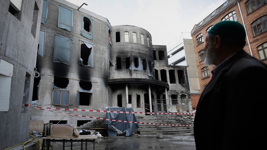 Berlin mosquée incendie