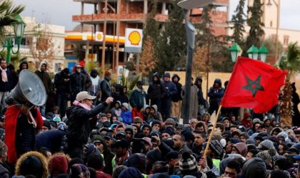 La police du Makhzen écrase les manifestants à Jerada