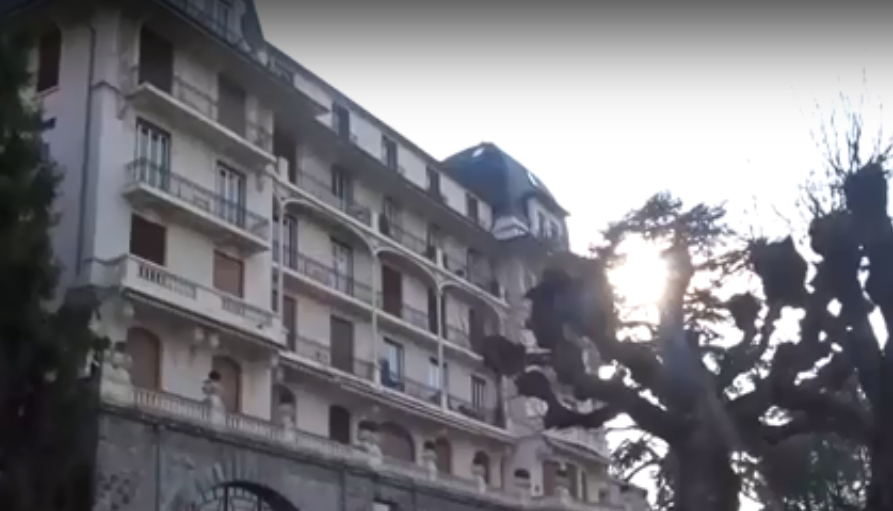 L'hôtel du parc Evian-Les-Bains Accords guerre d'Algérie