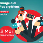 Ooredoo rend hommage aux médias algériens. D. R.