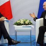 Poutine Macron Russie