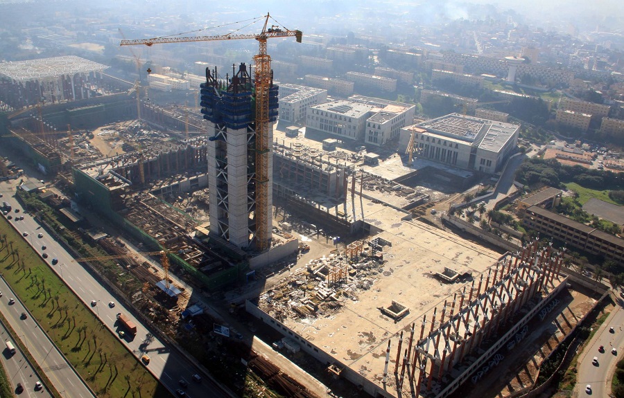 Le président Bouteflika inspecte les travaux d’avancement de la Grande Mosquée d’Alger