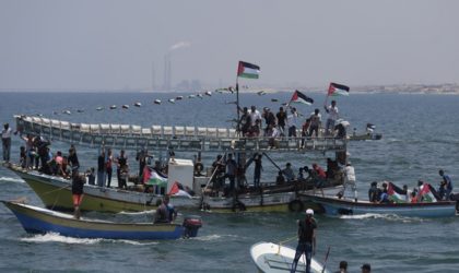 Les Palestiniens tentent de briser le blocus maritime israélien
