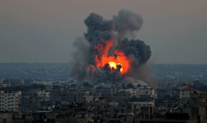 L’aviation de l’armée de Tsahal bombarde la bande de Ghaza