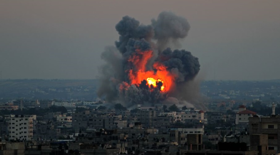 Ghaza bombardement entité sioniste