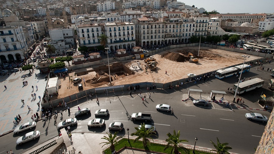 fouilles place des Martyrs